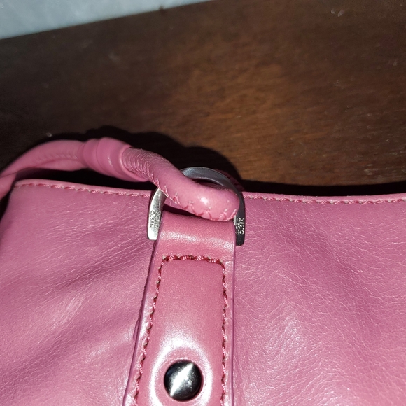 VINTAGE | Sigrid Olsen pink leather handbag - Picture 4 of 6